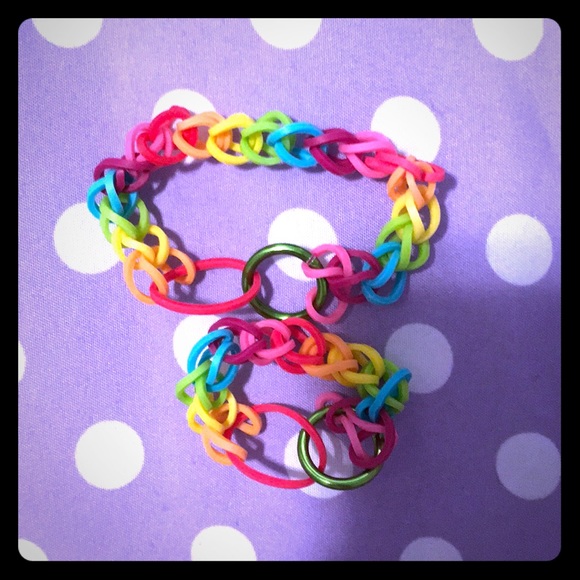 Twin rainbow bracelets - Picture 1 of 3